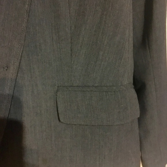 Daisy Fuentes Size 14 Gray Suit Jacket - Picture 6 of 6